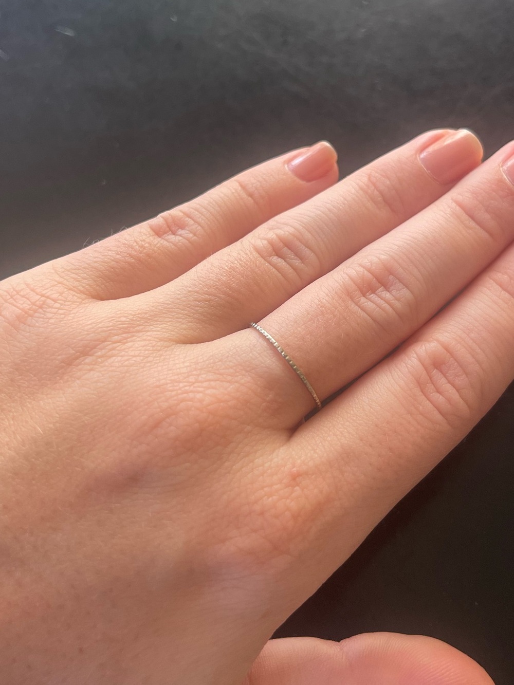 Skinny Stacking Ring